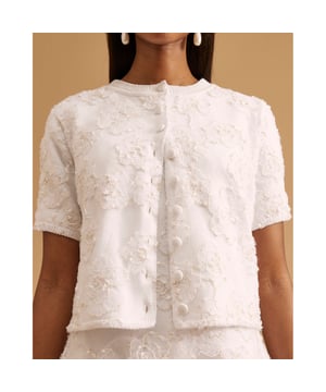 Knitted, Floral embroidery, Crew neckline, Short sleeves, Button fasteningAbout the brandFASHION IS OUR DNARiver Island is an icon of the British high street. Inspired by the latest trends and our heritage style archives, we've been serving style and leading trends for over sixty years.We make fashion for real people with real lives, who want to look real good. Because life's a celebration - let's dress for it.
