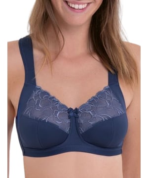 Anita Lucia Comfort Soft Bra. Four part cups with soft stretch fabric. Wireless. Product is recommended hand wash only.