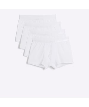 Multipack of 4, Regular fit, Elasticated RI waistbandAbout the brandFASHION IS OUR DNARiver Island is an icon of the British high street. Inspired by the latest trends and our heritage style archives, we've been serving style and leading trends for over sixty years.We make fashion for real people with real lives, who want to look real good. Because life's a celebration - let's dress for it.