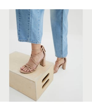 Patent fabric, Strappy detail, Zipped fastening, Open toe, Block heeled, Heel height: 6cmAbout the brandFASHION IS OUR DNARiver Island is an icon of the British high street. Inspired by the latest trends and our heritage style archives, we've been serving style and leading trends for over sixty years.We make fashion for real people with real lives, who want to look real good. Because life's a celebration - let's dress for it.