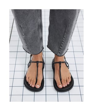 Flat soles, Round open toe, Ankle strapped, Buckle fasteningAbout the brandFASHION IS OUR DNARiver Island is an icon of the British high street. Inspired by the latest trends and our heritage style archives, we've been serving style and leading trends for over sixty years.We make fashion for real people with real lives, who want to look real good. Because life's a celebration - let's dress for it.