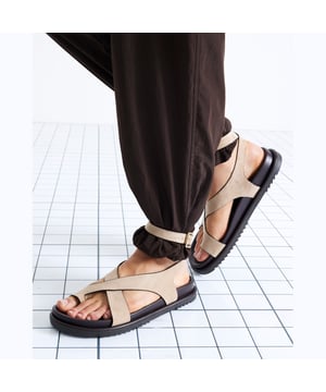 Faux suede, Flat soles, Round open toe, Cross over strap detail, Ankle strapped, Buckle fasteningAbout the brandFASHION IS OUR DNARiver Island is an icon of the British high street. Inspired by the latest trends and our heritage style archives, we've been serving style and leading trends for over sixty years.We make fashion for real people with real lives, who want to look real good. Because life's a celebration - let's dress for it.