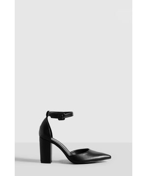 New season update. Our court shoes are back and better than ever before. The ultimate shoe for comfort and style, chic is the word and the look this season. With typically no fastening and a medium heel height, who says you can't strut it out in style while working it out in the office? Team a classic black pointed court shoe with a pencil skirt and crisp white shirt, or try an open back option for something a little different.Style: Court ShoesFabric: PU