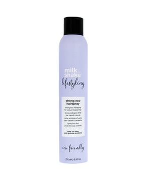 Experience the ultimate styling power with Milk Shake Lifestyling Strong Eco Hairspray. This eco-friendly hairspray provides robust hold while being gentle on your color-treated hair. Infused with quinoa proteins, it nourishes and protects, reducing color fading and enhancing shine. Its quick-drying formula shields your hair from humidity and environmental stressors, ensuring your style lasts longer without any sticky residue. Simply hold the spray 20-30cm away from your hair and apply as needed for a flawless finish. Elevate your hair game with this must-have styling essential.
