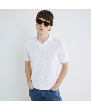 Slim fit, Textured, Open collar detail, Collared, Short sleevesAbout the brandFASHION IS OUR DNARiver Island is an icon of the British high street. Inspired by the latest trends and our heritage style archives, we've been serving style and leading trends for over sixty years.We make fashion for real people with real lives, who want to look real good. Because life's a celebration - let's dress for it.