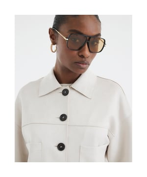 Faux suede, Collared, Buttoned cuffs, Pockets, Button fasteningAbout the brandFASHION IS OUR DNARiver Island is an icon of the British high street. Inspired by the latest trends and our heritage style archives, we've been serving style and leading trends for over sixty years.We make fashion for real people with real lives, who want to look real good. Because life's a celebration - let's dress for it.