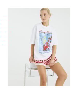 Crew neckline, Short sleeves, Crab graphic print, BeadingAbout the brandFASHION IS OUR DNARiver Island is an icon of the British high street. Inspired by the latest trends and our heritage style archives, we've been serving style and leading trends for over sixty years.We make fashion for real people with real lives, who want to look real good. Because life's a celebration - let's dress for it.