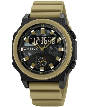 El Activa X Invicta ACW2355-002 tiene una caja de plastico de 47 millimetros con una esfera negro.
Esta modelo funciona con un movimiento de Cuarzo preciso.
Resistencia a la presión de aqua de 5 bares.
Este modelo es parte de la colección Activa X Invicta DIGITAL ESSENTIALS.

2 años de garantía Activa X Invicta.