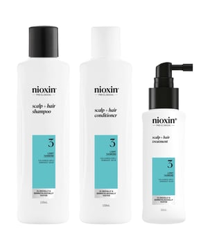 Discover the Nioxin Pro Clinical System 3 Trial Kit, expertly crafted for coloured hair experiencing light thinning. This clinically tested set revitalizes dry and damaged hair, enhancing thickness and strength to prevent breakage while safeguarding your vibrant colour. In just 30 days, 8 out of 10 users reported fuller, thicker hair! The kit includes: Nioxin Pro Clinical Scalp + Hair Shampoo (150ml), Conditioner (150ml), and Thickening Treatment (50ml). Key benefits include gentle cleansing, reduced breakage, and nourishing botanicals for scalp health.
