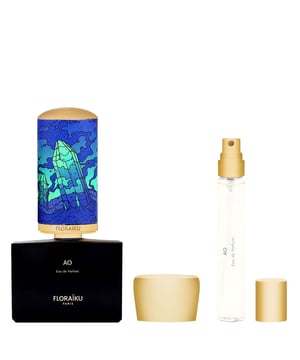 Discover the enchanting Floraiku AO Eau de Parfum Spray Gift Set, a luxurious fragrance collection that captivates the senses. This exquisite scent blends Tangerine oil, sweet Figs, and balsamic Myrrh oil, creating a fruity fragrance that unfolds beautifully. The top notes feature Blackcurrant, Pink Pepper, and Mandarin, while the heart reveals Fig, Jasmine Sambac, and smoky Incense. The base notes provide warmth with Myrrh, Vetiver, and Tonka Bean. This gift set includes a 50ml and a 10ml Eau de Parfum, along with a stylish travel case, making it a perfect gift for fragrance lovers.