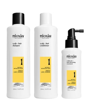 Experience the transformative power of Nioxin Pro Clinical System 1 Trial Kit, formulated for natural hair with light thinning. This dermatologist-tested kit includes a 150ml Scalp + Hair Shampoo, a 150ml Scalp + Hair Conditioner, and a 50ml Scalp Care + Hair Thickening Treatment. Designed to enhance thickness and strength, 80% of users reported visibly fuller hair in just 30 days. The advanced formula cleanses the scalp, removes impurities, and nourishes scalp health, reducing breakage and promoting thicker hair. Follow the complete system instructions for best results.