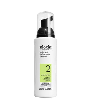 Revitalize your hair with Nioxin Pro Clinical System 2 Leave-In Treatment, formulated for natural hair experiencing thinning. This treatment nourishes and strengthens hair from root to tip, promoting a thicker appearance. Key benefits include visible results within 30 days, gentle cleansing of the scalp, and minimized hair breakage for enhanced volume. Enriched with botanicals and antioxidants, it improves scalp health and revitalizes hair. For best results, apply to towel-dried hair, focusing on the scalp, and style as desired without rinsing.