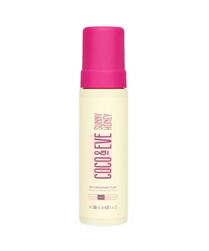Transform your skin with Coco & Eve's Sunny Honey Bali Bronzing Foam. This luxurious dark self-tanner delivers a sun-kissed glow in just 6 hours, enriched with our unique Cellushape formula for hydration and skin firming. Enjoy the tropical fragrance of mango and guava while the non-sticky formula ensures an even finish. The colour guide technology helps you achieve a flawless tan, with key ingredients like Mango and Coconut providing antioxidants. For best results, exfoliate before applying and leave on for 2 hours or more.