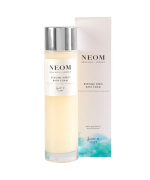 Experience the transformative power of Neom Wellbeing London Scent To Sleep Bedtime Hero Bath Foam, designed to enhance relaxation and promote restful sleep. This luxurious bath foam features a blend of 11 essential oils, including calming English lavender and soothing chamomile. Infused with nourishing marshmallow, coconut oil, sweet almond, and aloe, it softens your skin. Pour a capful under running water, soak for at least 10 minutes, and enjoy the calming scents. Ideal for creating a pre-sleep sanctuary, Neom is a Certified B Corporation committed to ethical practices and sustainability.