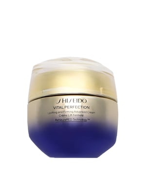 Experience a visible transformation with Shiseido's Vital Perfection Uplifting and Firming Advanced Cream. This innovative age-defying moisturizer targets the signs of aging, offering a lifted, firm, and radiant appearance. Formulated with powerful ingredients, this cream enhances your skin's resilience and texture while providing deep hydration for a supple feel. Enjoy its luxurious, smooth texture as it revitalizes your complexion. For optimal results, apply both morning and evening to your cheeks, forehead, nose, and chin for a youthful glow.