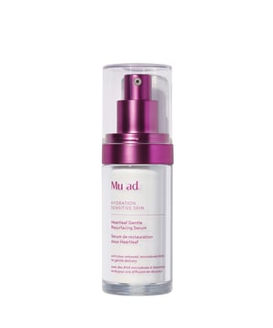 Discover the Murad Heartleaf Gentle Resurfacing Serum, an ultra-gentle glycolic acid treatment for sensitive skin. This serum smooths fine lines, boosts radiance, and reduces five signs of skin sensitivity in one week. Formulated with encapsulated glycolic acid, it gently exfoliates without irritation. Enhanced with fermented heartleaf extract, ceramides, and microalgae, this hypoallergenic serum hydrates and calms the skin. Ideal for daily use, it leaves skin feeling soothed and restored to a youthful glow. Experience the difference in your skin's texture and tone!