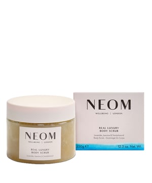 Experience the ultimate in relaxation with Neom Wellbeing London's Luxury De-Stress Body Scrub, designed to transform your skincare routine into a soothing ritual. This 350g scrub combines organic sugar with nourishing oils such as safflower and jojoba to gently exfoliate and hydrate your skin, leaving it irresistibly soft and smooth. Infused with calming essential oils like lavender, jasmine, and sandalwood, it helps to relieve stress and promote a sense of tranquility. Neom is a Certified B Corporation, committed to ethical practices and high standards for social and environmental impact. Indulge in this luxurious scrub and elevate your wellbeing today.