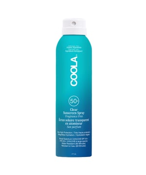 Experience superior sun protection with Coola's Classic Body Sunscreen Spray SPF 50. This fragrance-free, organic sunscreen features a Farm to Face® formula and an antioxidant-rich Plant Protection complex that shields against harmful UVA/UVB rays while nourishing your skin. Its lightweight, ultra-sheer texture is ideal for outdoor adventures and everyday wear. Enjoy water-resistant protection for up to 80 minutes—apply generously 15 minutes before sun exposure and reapply as needed for continuous defense against the sun.