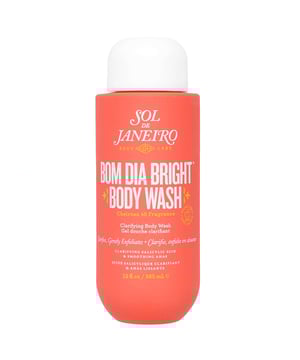 Experience the ultimate shower indulgence with Sol de Janeiro's Bom Dia Body Wash. This daily wash, enriched with AHA and BHA, rejuvenates your skin, leaving it radiant and soft. With gentle fruit-derived Alpha Hydroxy Acids and Salicylic Acid, it purifies pores, helps prevent congestion, and combats ingrown hairs. The luxurious, sulphate-free formula lathers richly without stripping moisture. Enjoy the light scent of Cheirosa 40, a warm floral fragrance that lingers. For best results, apply generously, massage into skin, and rinse thoroughly.
