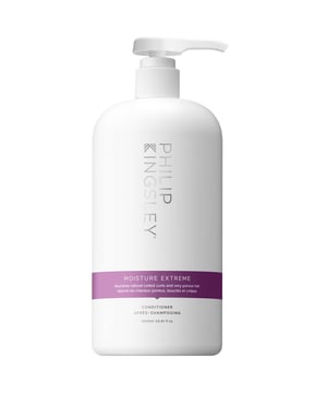 Experience ultimate hydration with Philip Kingsley Moisture Extreme Conditioner. This luxurious conditioner features nourishing oils that penetrate and coat hair strands, locking in moisture for lasting softness. Its hydrating formula enhances flexibility, minimizes breakage, and tames frizz, leaving hair smooth and manageable. To use, apply to mid-lengths and ends after shampooing, rinse thoroughly. This eco-friendly product is packaged in renewable sugarcane bioplastic or recycled plastic, helping reduce plastic waste and carbon emissions.