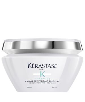 Transform your hair care routine with the Kérastase Symbiose Intense Revitalising Mask, a luxurious, sulphate-free treatment for damaged hair and dandruff. Infused with Salicylic Acid and Squalane, this mask promotes a healthy scalp while nourishing hair fibers. Experience its creamy texture and delightful fragrance as it soothes discomfort, detangles, and replenishes moisture. Apply to clean, towel-dried hair, massage, leave on for 3-5 minutes, then rinse thoroughly. Kérastase is committed to sustainability with recyclable packaging and carbon-neutral production.