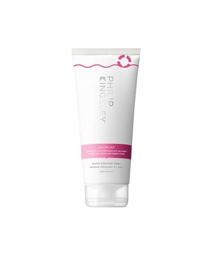 Discover the ultimate hair protection with Philip Kingsley's Swimcap Water Resistant Treatment Mask, crafted for the US Olympic Synchronised Swimming Team. This essential product is perfect for swimmers and sunbathers, safeguarding your hair from chlorinated and salt water. Enriched with UV absorbers, it prevents color fade and discoloration, especially for blondes. The formula is free from sulfates and parabens, featuring Hydrolyzed Elastin for strength, Castor Oil for moisture, and Olive Oil for shine. Apply to damp hair before swimming or sun exposure for optimal protection.