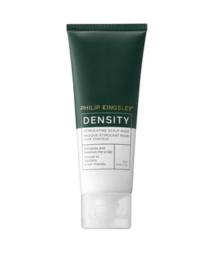 Revitalize your scalp with the Philip Kingsley Density Stimulating Scalp Mask, designed to invigorate and energize while balancing sebum levels for weightless, bouncy roots. This fragrance-free formula nourishes and calms, creating an optimal environment for healthy hair growth. Suitable for all hair types, it primes the scalp for additional treatments. Key ingredients include a synergistic blend of botanicals to help slow hair loss, antimicrobial Piroctone Olamine to combat dandruff, and Caffeine to stimulate the scalp. Easy to use, simply apply to damp hair, massage in, and let the cooling sensation work wonders for 10-20 minutes. Experience the eco-friendly packaging made from renewable sugarcane bioplastic or recycled materials, helping to reduce plastic waste and protect the planet.