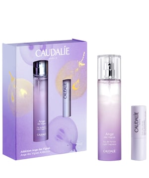 Indulge in the enchanting Caudalie Ange des Vignes Gift Set, featuring the exquisite Eau de Parfum and a nourishing Lip Conditioner. The 50ml Ange des Vignes Eau de Parfum captivates with its unique blend of fruity raspberry grape notes, delicate neroli, and earthy patchouli, offering a refreshing and sensual scent experience. Complementing this is the Vinotherapist Lip Conditioner (4.5g), enriched with hydrating grape seed oil and antioxidant-rich grape polyphenols to keep your lips soft and protected. With a delightful hint of vanilla and sweet orange, this set is perfect for gifting or treating yourself. Join Caudalie in their commitment to the planet, as they contribute 1% of their turnover to environmental protection and have planted over 8 million trees since 2012.