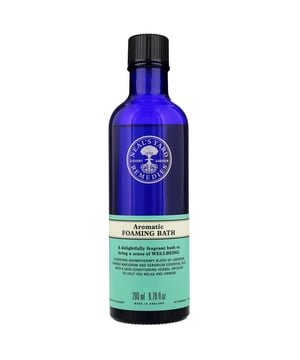 Transform your bath time into a serene sanctuary with Neal's Yard Remedies Aromatic Foaming Bath. Infused with calming lavender, marjoram, and geranium essential oils, this luxurious bath promotes relaxation and rejuvenation for body and mind. Perfect for vegans, simply add to running water and let the soothing bubbles envelop you. Our eco-friendly packaging includes a recyclable glass bottle, reflecting our commitment to sustainability with organic ingredients and cruelty-free practices. Indulge in self-care that aligns with your values.