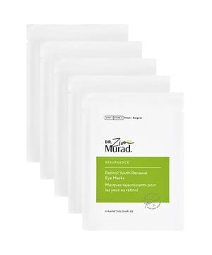 Experience the transformative power of Murad's Retinol Youth Renewal Eye Masks, expertly crafted with skincare authority Dr. Zion Ko. These extra-large eye masks deliver a potent dose of retinol to visibly reduce fine lines and wrinkles, firm the skin, and leave your eyes looking revitalized. Featuring innovative Retinol Tri-Active Technology, these masks combine fast-acting and delayed-release retinol for effective yet gentle results. Enriched with blue agave for firming and passionfruit extracts for a radiant glow, each bio-cellulose mask ensures maximum ingredient absorption.