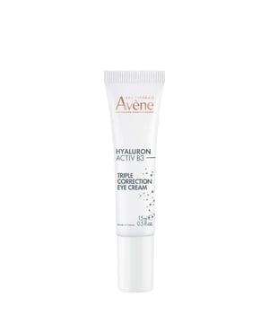 Discover the Avène Hyaluron Activ B3 Triple Action Eye Cream, expertly formulated to combat signs of aging around the delicate eye area. This innovative cream combines dextran sulphate, hyaluronic acid, and niacinamide to rejuvenate your skin. With 93% natural ingredients, this eco-designed formula is gentle for sensitive skin, providing a refreshing gel-cream texture that firms the eye contour while reducing wrinkles, dark circles, and puffiness. Ideal for daily use morning and evening, it also serves as a perfect makeup base.