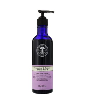 Experience the invigorating blend of Neal's Yard Remedies Geranium & Orange Hand Wash. This luxurious hand wash combines uplifting scents of geranium and orange essential oils, effectively cleansing your hands while maintaining natural moisture. Ideal for daily use, it leaves your skin feeling refreshed and aromatic. Apply to damp hands, lather, and rinse thoroughly for beautifully clean hands. Neal's Yard Remedies has been a pioneer in organic health and beauty since 1981, committed to sustainability and ethical sourcing.