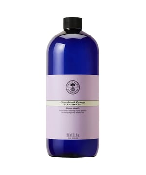 Experience the invigorating scent of Neal's Yard Remedies Geranium & Orange Hand Wash. This natural hand wash combines the purifying properties of geranium and orange essential oils to cleanse your skin while leaving it soft and hydrated. It effectively removes impurities without stripping moisture, making it perfect for daily use. Apply to damp hands, lather, and rinse for a refreshing clean. Enjoy a guilt-free cleanse with this certified organic and cruelty-free product.