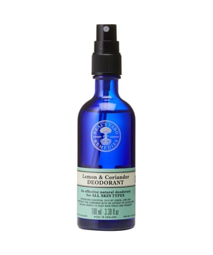 Experience all-day freshness with Neal's Yard Remedies Lemon & Coriander Spray Deodorant. This natural deodorant features a blend of essential oils, including invigorating lemon and coriander, which work together to combat odor and bacteria. Suitable for all skin types, this zesty deodorant is vegan-friendly and provides a refreshing sensation. Simply spray onto underarms as needed. Neal's Yard Remedies is committed to sustainable beauty, known for organic ingredients and ethical practices. Choose a deodorant that cares for you and the planet.