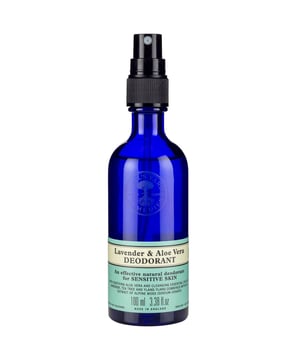 Discover the refreshing power of Neal's Yard Remedies Lavender & Aloe Vera Natural Deodorant Spray. This eco-friendly deodorant harnesses the antibacterial properties of alpine moss to combat odour while soothing your skin with organic essential oils. Enriched with aloe vera, it offers cooling relief, making it suitable for all skin types. Enjoy long-lasting, natural protection that is vegan-friendly and cruelty-free. Simply spray under your arms as needed. Embrace a sustainable lifestyle with a brand that has been a pioneer in organic beauty since 1981.