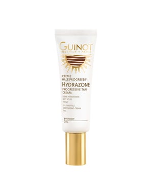 Experience the ultimate sun care with Guinot Hydrazone Progressive Tan Cream. This innovative formula features Hydrocyte Liposomes, which are water-rich microspheres that deeply hydrate your skin, ensuring lasting moisture. Achieve a natural golden tan that enhances your complexion while keeping your skin visibly moisturized. For best results, apply evenly on your face and neck daily until your desired tan is reached, then maintain by applying every two days. Remember to wash your hands after use for a flawless application.