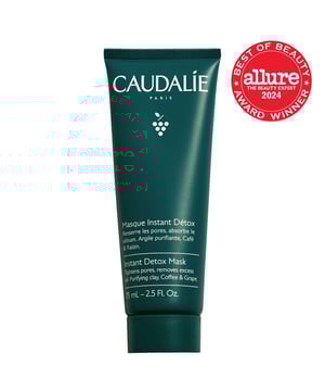 Discover the Caudalie Vinoclean Instant Detox Mask, a beloved beauty essential. This detoxifying clay mask deeply cleanses, removing impurities and excess oil for refreshed skin. Experience brighter skin in minutes as it gently exfoliates and draws out impurities. Enriched with pink clay, coffee extract, and papaya enzyme, it suits all skin types. With 99% naturally-derived ingredients, it's fragrance-free and vegan, perfect for sensitive skin. Join the skincare revolution with over 100 million TikTok reviews and unveil your skin's true radiance!