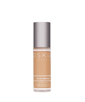 Discover the Oskia Nutri-Bronze Sheer Tinted Serum, a luxurious blend of skincare and bronzing for a radiant glow. Infused with Bakuchiol to reduce fine lines and improve elasticity, plus Pro-vitamin B5 for revitalization. Milk peptides enhance firmness, while Vitamin E protects against environmental stress. Shake well and apply to a cleansed face for best results.