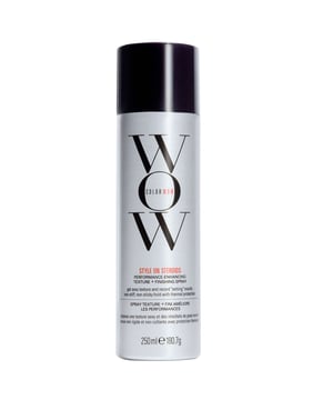 Transform your hair with Color Wow's Styling Style on Steroids Texturizing Spray, a color-safe formula designed to enhance texture and appearance without drying or stickiness. This innovative spray utilizes a transparent texturizer that prevents dulling and yellowing, making it ideal for all hair types, especially frizzy or dry hair. As a cruelty-free brand, Color Wow ensures ethical beauty products. For best results, apply the spray in sections while using curling or flat irons, or spray on under-layers for added volume. For a relaxed, tousled look, apply to the midsection and rake through.