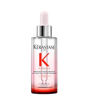 Revitalize your hair with Kérastase Genesis Anti-Hair Fall Fortifying Serum, formulated for weakened hair prone to falling. This nourishing serum features Edelweiss Native Cells, Ginger Root, and Aminexil to enhance fiber resistance and reduce hair fall. For best results, apply 4 doses to a towel-dried scalp once daily for 6 weeks. Kérastase is committed to sustainability, using recycled materials and achieving carbon neutrality in production since 2019. Care for your hair and the planet with Kérastase.