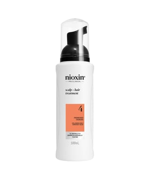 Transform your hair with Nioxin Pro Clinical System 4 Leave-In Treatment, specially formulated for coloured hair experiencing progressed thinning. This clinically and dermatologically tested treatment nourishes and strengthens each hair strand from root to tip, promoting thicker and fuller hair within just 30 days. It contains powerful UV protecting ingredients that shield both your scalp and hair from environmental damage. Enjoy a gentle cleanse that removes impurities and excess sebum, creating a healthier scalp environment. Minimize hair breakage and maintain vibrant hair colour while revitalizing your scalp with antioxidants. To use, apply to towel-dried hair, focusing on the scalp and areas of concern. Massage gently and style as desired. For best results, pair with Nioxin System 1 Scalp + Hair Shampoo and Conditioner.