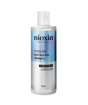 Transform your hair care routine with Nioxin Pro Clinical Anti-Hair Loss Shampoo. This 240ml shampoo is formulated to combat hair loss and promote a healthier scalp. With ingredients like Niacinamide, Caffeine, and Green Tea Extract, it deeply cleanses while restoring scalp balance. Experience visible results in just 12 weeks, with 93% of users reporting less hair loss. Ideal for dandruff and itching, this shampoo supports scalp health for stronger hair growth. Follow with Nioxin conditioner and serum for best results. Use daily.