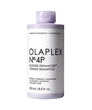 Transform your blonde, lightened, or grey hair with Olaplex No 4P Blonde Enhancer Toning Shampoo. This powerful purple shampoo cleanses, tones, and repairs while keeping your hair hydrated. Its sulphate-free formula generates a luxurious lather that eliminates brassiness and enhances brightness. Ideal for all shades of blonde, this shampoo is essential for your Blonde Maintenance Routine. For optimal results, use it 2-3 times a week. Experience scientifically proven results with 3x brighter hair compared to leading purple shampoos. Apply to wet hair, lather, and let it process for 1-3 minutes.