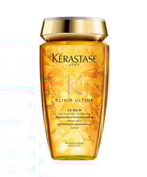 Transform your blonde hair with Kérastase Blond Absolu Bain Ultra-Violet, the anti-brass purple shampoo. It neutralizes unwanted brassiness and yellow tones, ideal for cool blondes and grey hair. Regular use provides long-lasting protection against brassiness while revitalizing shine and softness. Infused with Hyaluronic Acid and Edelweiss flower, it boosts luminosity and nourishes hair. For best results, apply to wet hair, massage, and leave for 2 to 5 minutes before rinsing.