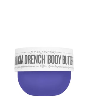 Indulge your skin with Sol de Janeiro Delicia Drench Body Butter, a luxurious 75ml cream that delivers intense moisture and nourishment. This ultra-rich, whipped formula provides deep hydration for extra dry skin. Enriched with Bacuri butter, it helps restore your skin's protective barrier. The Brazilian Soothing Complex, featuring copaiba resin and passionflower seed oil, calms stressed skin. Prebiotic hibiscus supports your skin's natural microbiome for enhanced resilience. Enjoy a delightful scent of vanilla orchid and sandalwood as you massage this body butter into your skin.