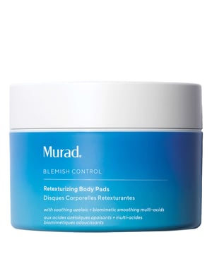 Transform your skin with Murad Bodycare Retexturizing Body Pads, designed to combat breakouts, keratosis pilaris, and ingrown hairs while soothing inflammation. Enriched with calming azelaic acid, these pads help rebalance aggravated skin. The powerful combination of maximum-strength salicylic acid and exfoliating glycolic acid ensures optimal results, effectively targeting imperfections. Our patented amino acid technology also addresses irritation-causing bacteria. For best results, pair with the Clarifying Body Spray, for a visibly clearer and smoother complexion.