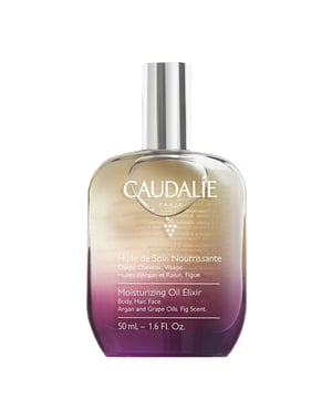 Experience the luxurious Caudalie Moisturizing Oil Elixir, a blend of precious oils that hydrates your skin while enveloping you in the fragrance of fresh figs. This innovative dry oil is enriched with prickly pear extract and grape seed oil, delivering intense moisture and antioxidants. Enjoy the captivating scent of green fig and cedar wood, leaving your skin soft and glowing. Perfect for all skin types, this vegan formula can be used on your body, hair, and face for a non-greasy finish. Join Caudalie's commitment to sustainability, contributing to environmental protection.