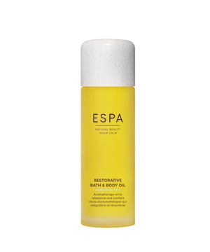 Experience the rejuvenating power of ESPA's Restorative Bath & Body Oil, expertly crafted to nourish your skin and uplift your spirit. Infused with the calming scents of Rose Geranium, Sweet Orange, and Lavender, this unique oil promotes relaxation and helps restore balance in your life. Perfect for vegans, this versatile oil can be added to your bath for a soothing soak, used as a massage oil, or applied to pulse points for a delightful aromatherapy experience. Elevate your self-care routine and embrace tranquility with every drop.