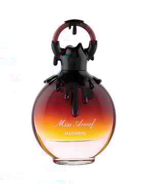 Discover the enchanting Armaf Miss Armaf Magnifiq Eau de Parfum Spray, a luxurious fragrance that harmoniously blends warm amber with vibrant citrus notes. The invigorating top notes of orange, mandarin, and bergamot awaken the senses, leading into a heart of sweet florals featuring rose, jasmine, ylang-ylang, and mimosa. Finally, the comforting base notes of patchouli, musk, vetiver, vanilla, and tonka bean create a lasting impression. Perfect for any occasion, this exquisite perfume will leave you feeling confident and alluring.