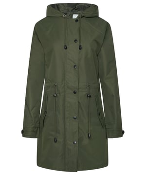 Introducing the Emily Festival Elle women’s parka – the perfect blend of style and function. Made from lightweight materials, this parka is easy to wear and perfect for layering. The addition of a hood makes it ideal for rainy days, while the stylish design ensures you’ll look great no matter the weather. Whether you’re running errands or out for a walk, the Emily Festival Elle parka is the perfect way to complete your outfit.

10% Polyester.
Machine Washable.
2 Front pockets.
No inside Pickets.